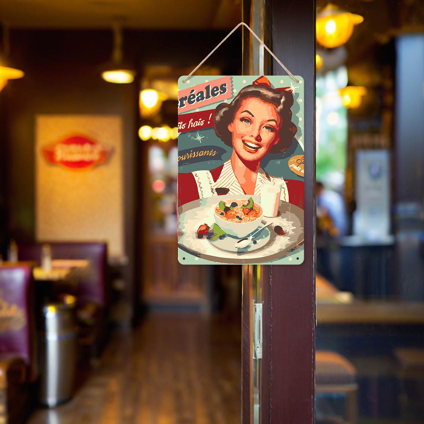 Vintage Metal Bar Art 18