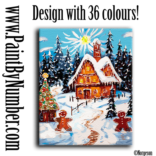 4 Gingerbread home