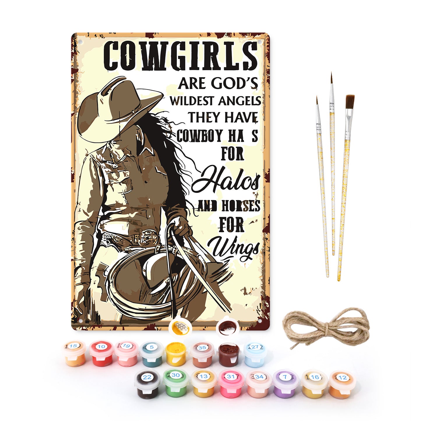Vintage Metal Bar Art 24