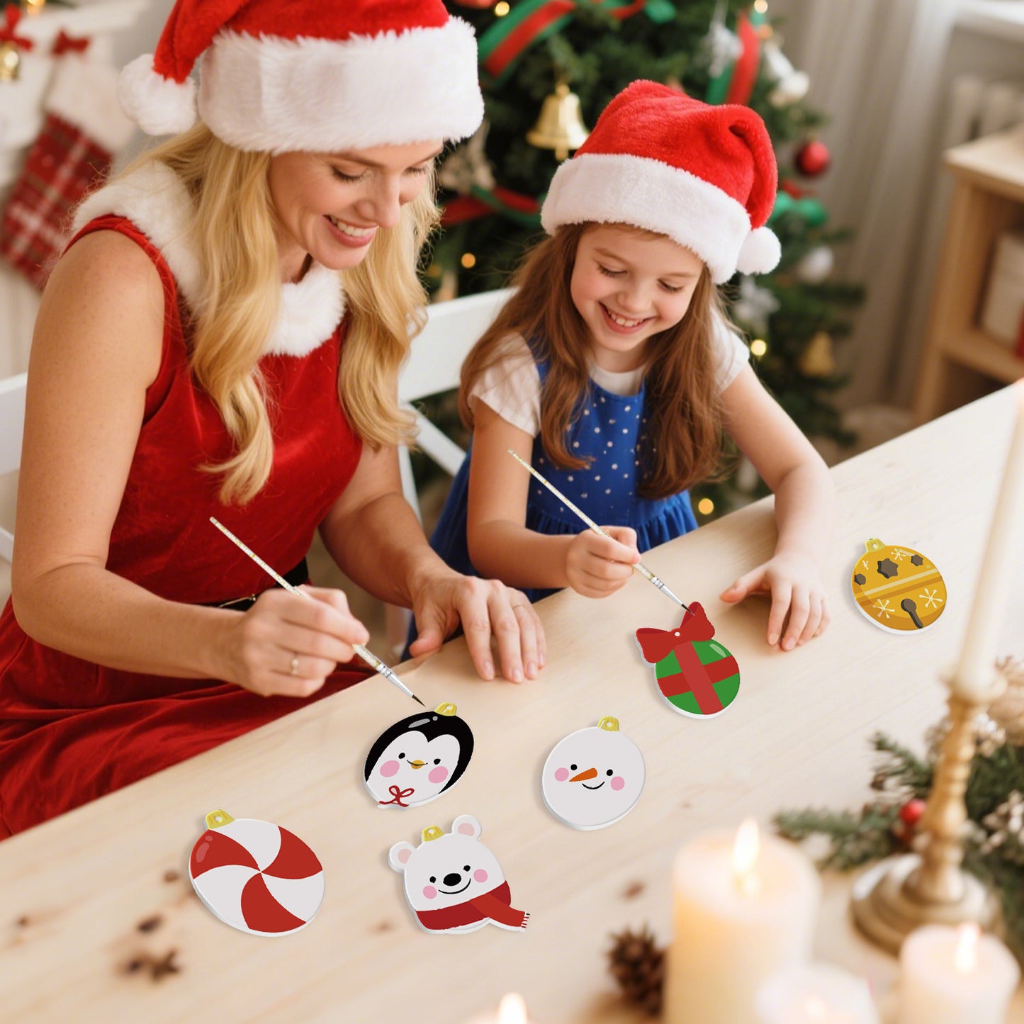 18 Christmas decoration 8pcs