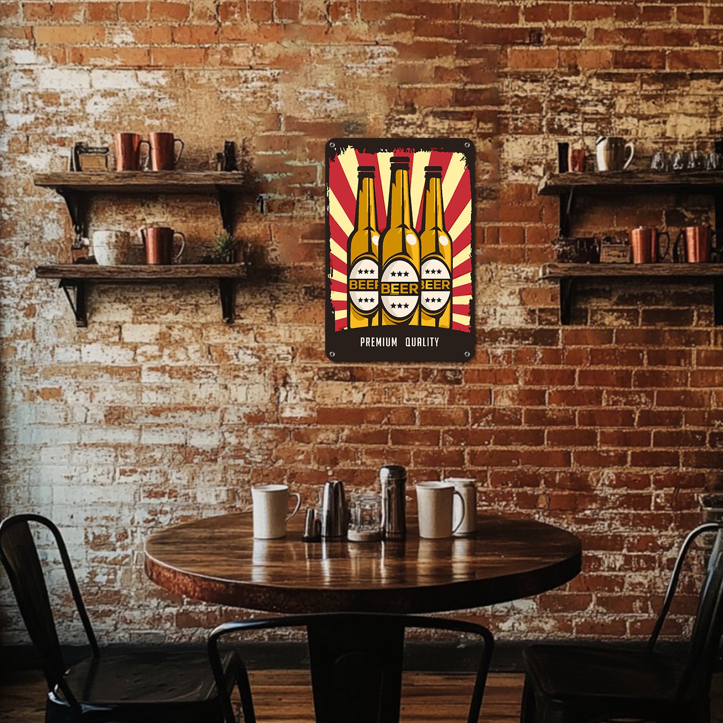 Vintage Metal Bar Art 2