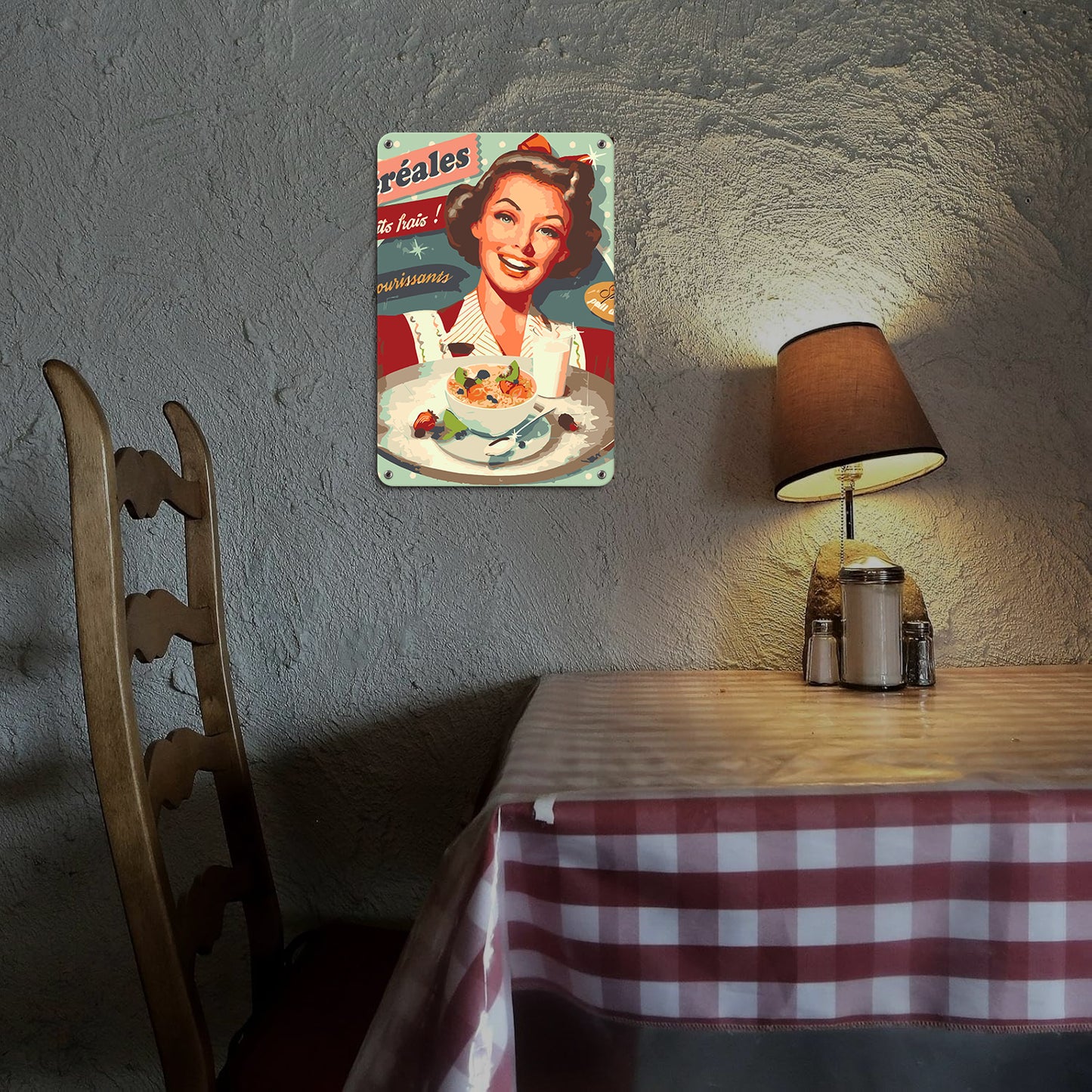 Vintage Metal Bar Art 18