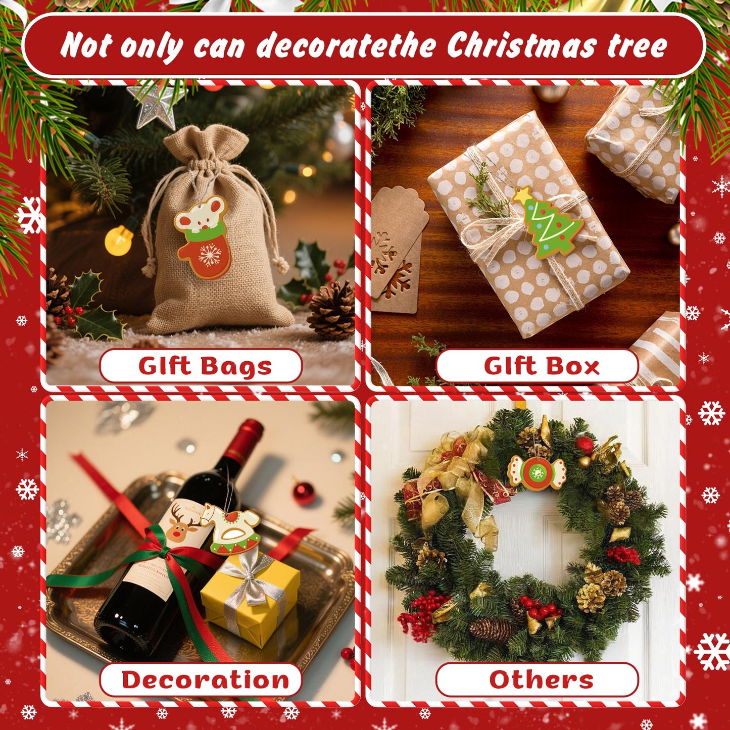 19 Christmas decoration 8pcs