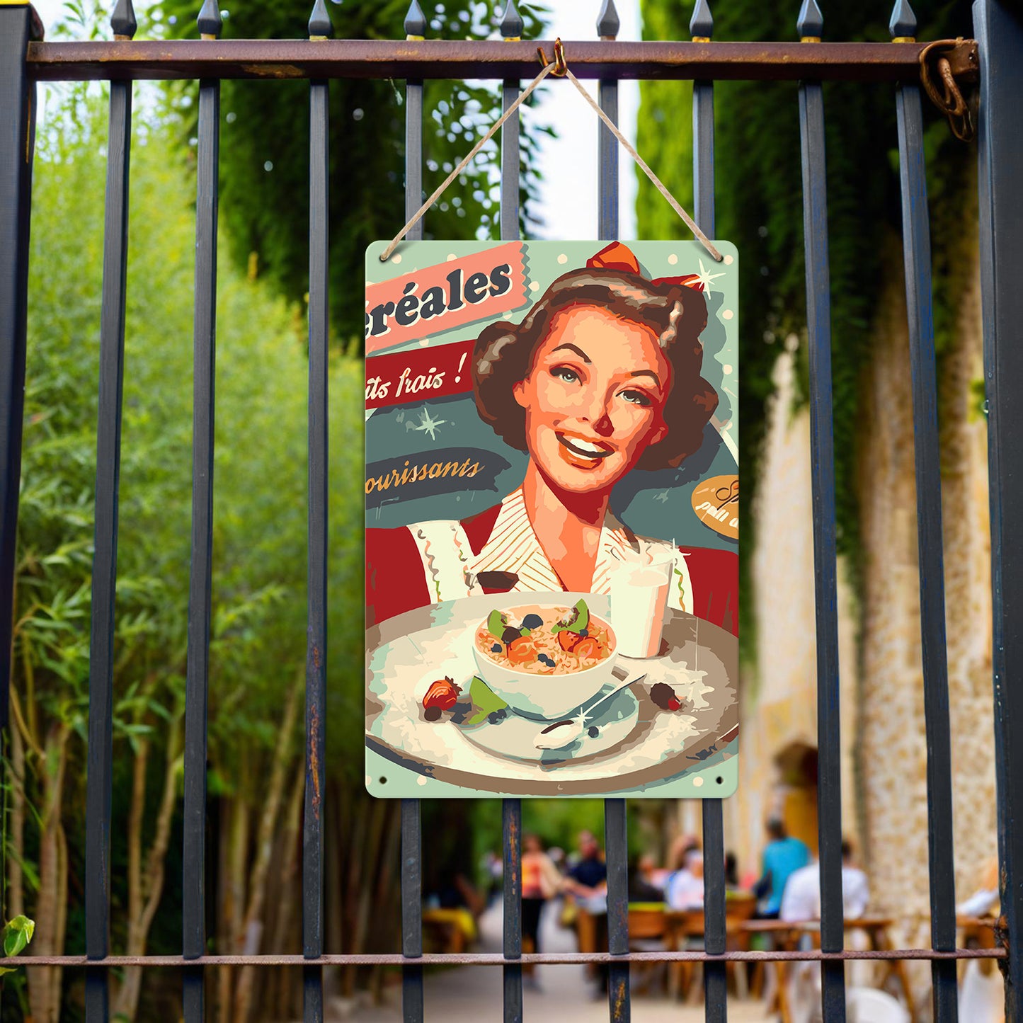Vintage Metal Bar Art 18