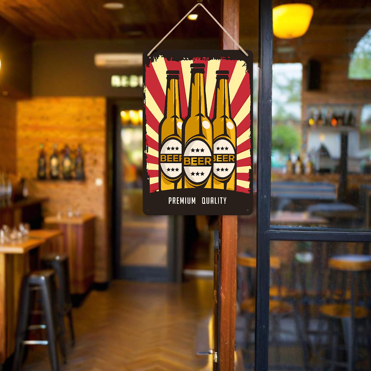 Vintage Metal Bar Art 2