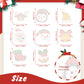 12 Christmas decoration 8pcs