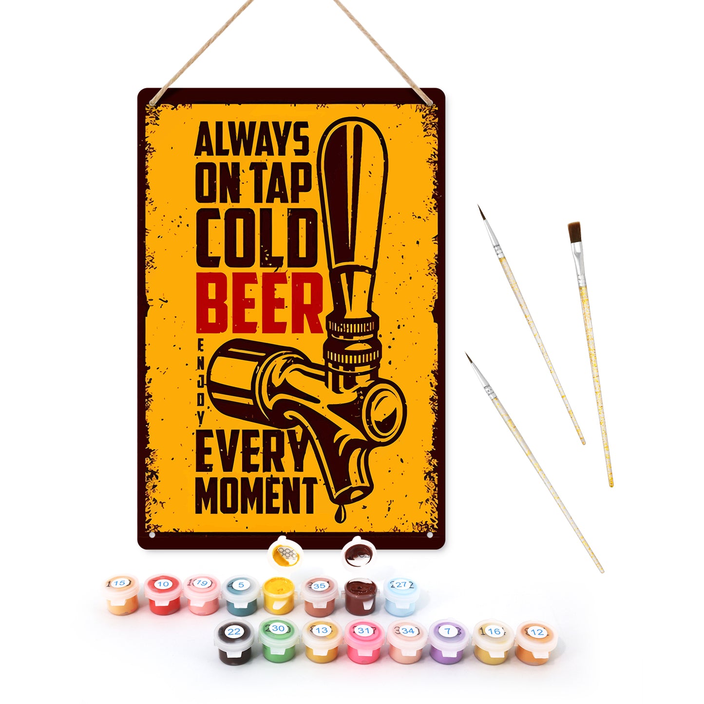 Vintage Metal Bar Art 4