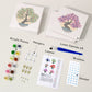 Trees - 6 mini paint by number sets
