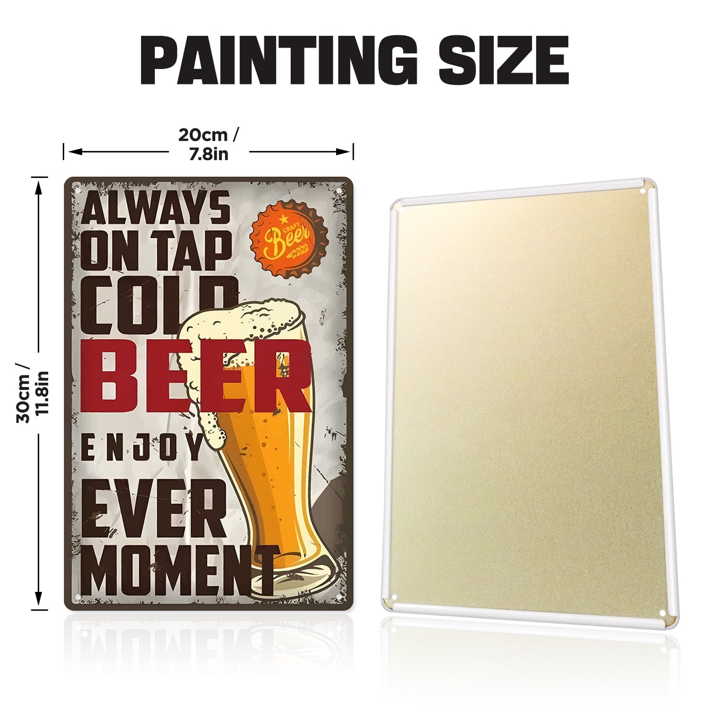Vintage Metal Bar Art 8