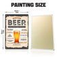Vintage Metal Bar Art 1