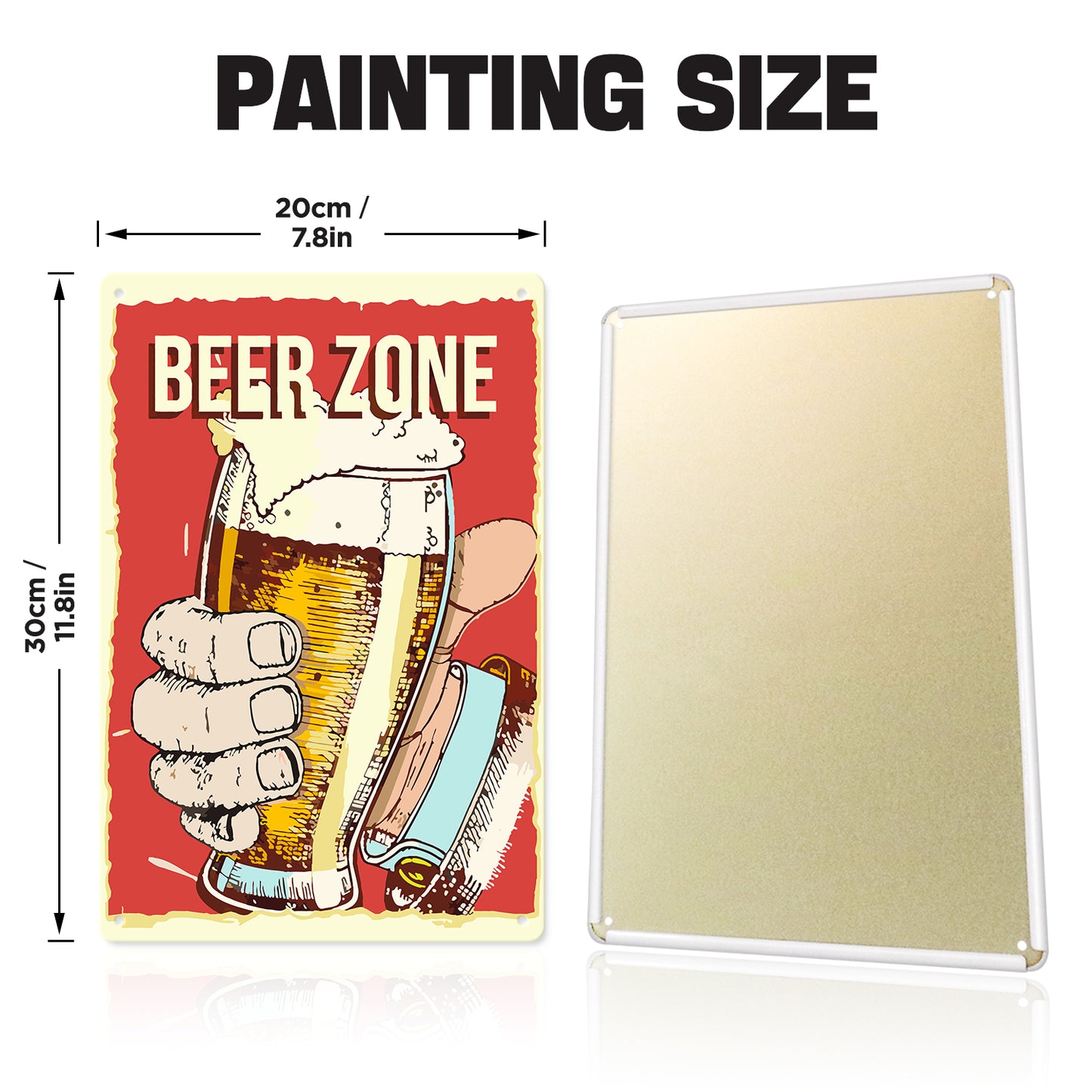 Vintage Metal Bar Art 3