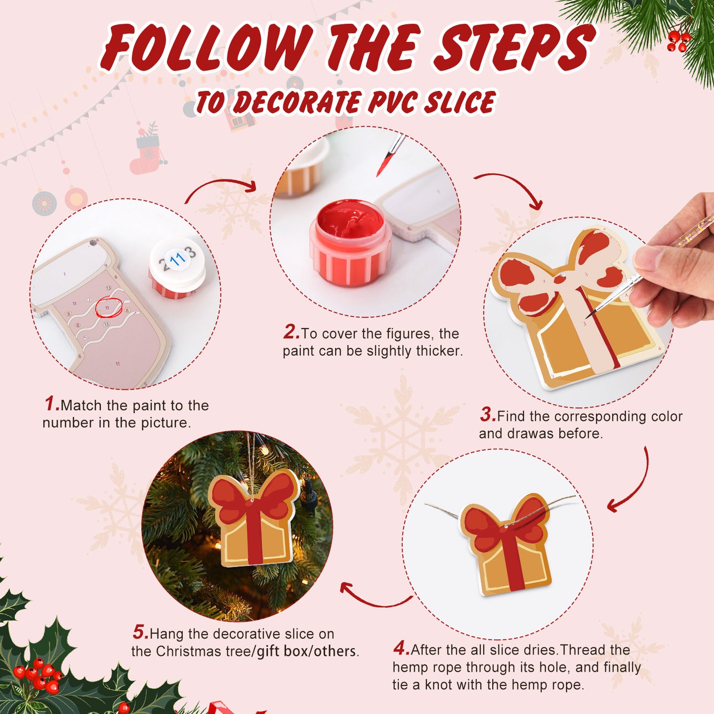 20 Christmas decoration 8pcs