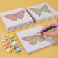 Butterflies - 6 mini paint by number sets