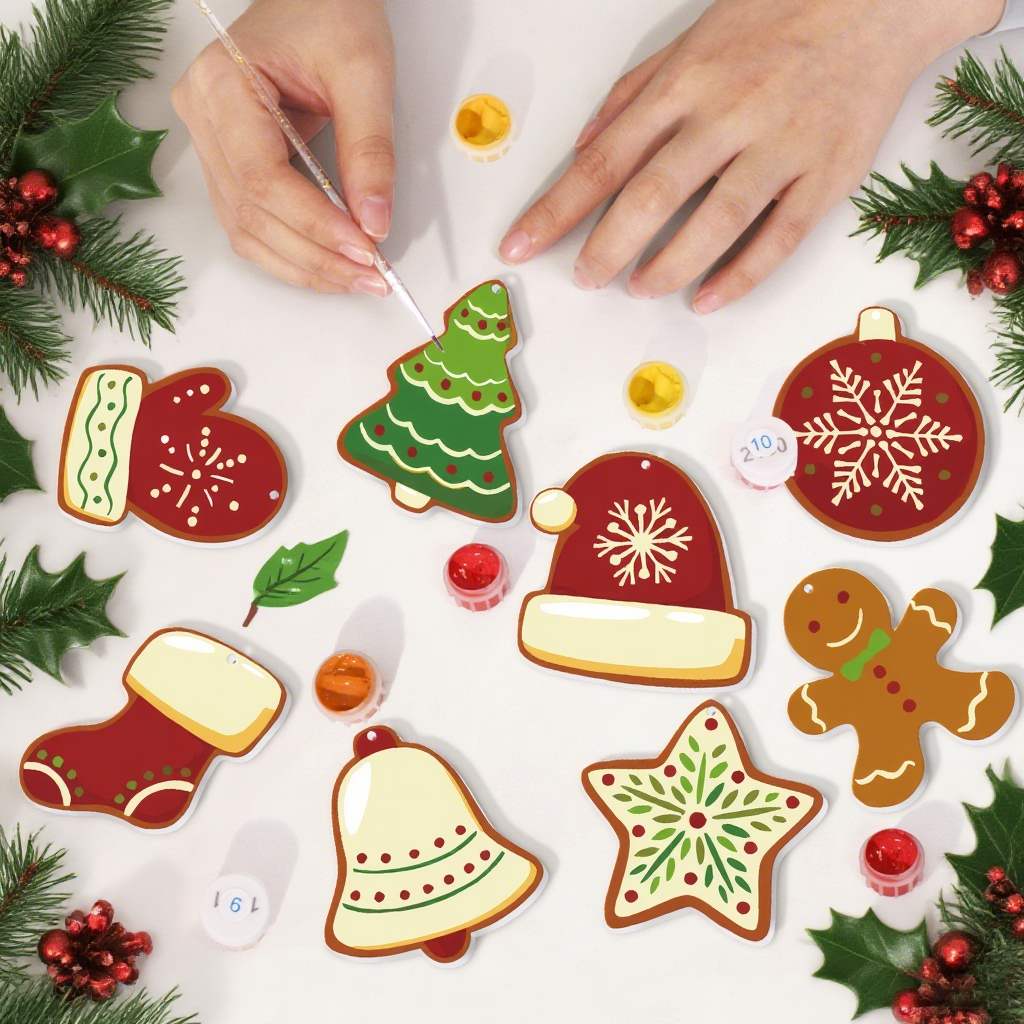 03 Christmas decoration 8pcs