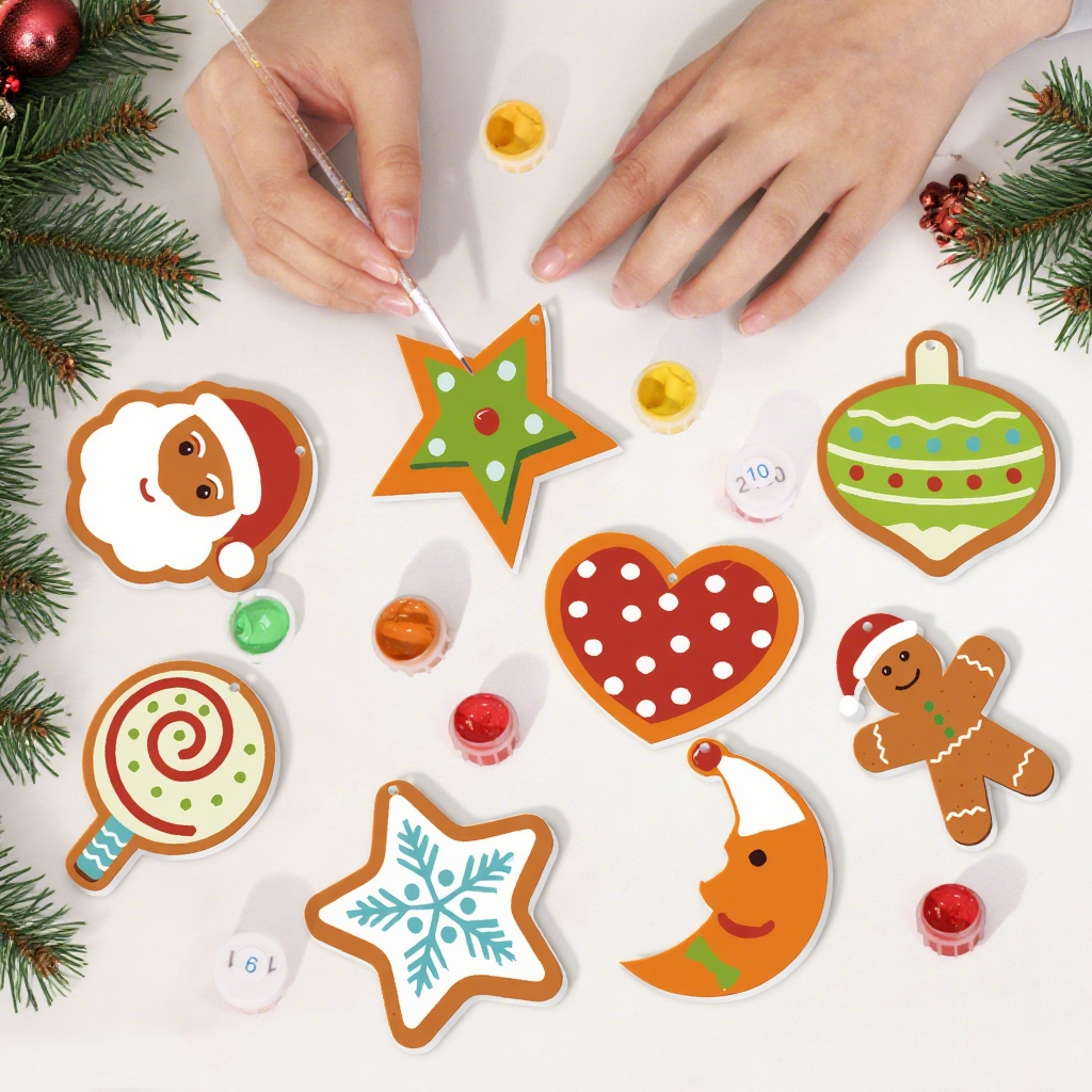 05 Christmas decoration 8pcs
