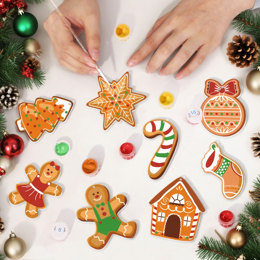 04 Christmas decoration 8pcs