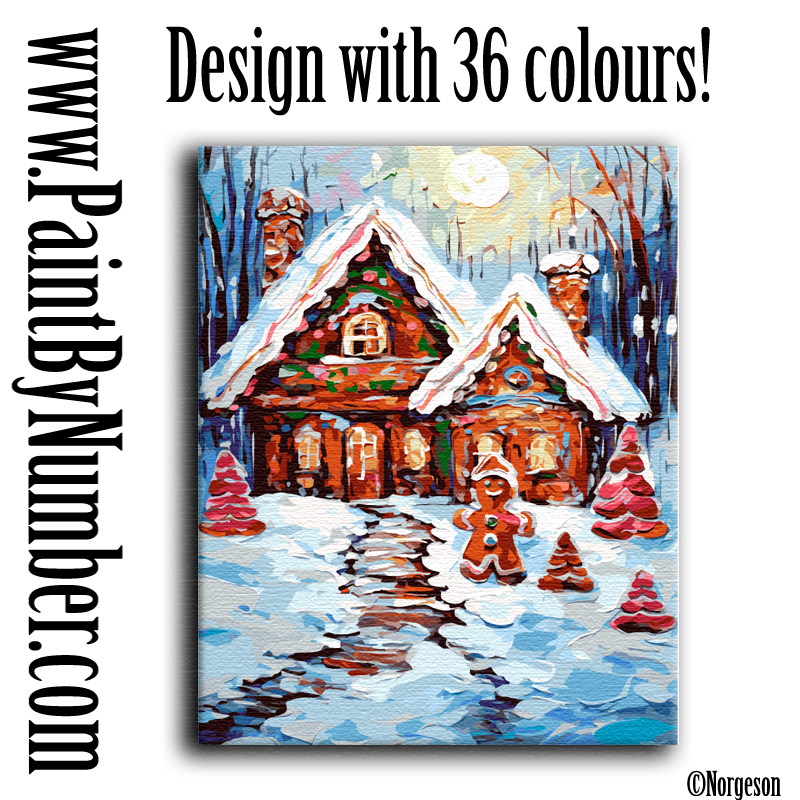3 Gingerbread home