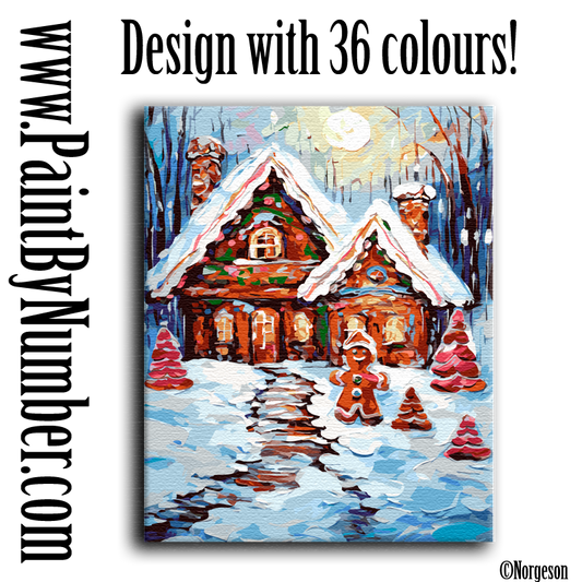 3 Gingerbread home