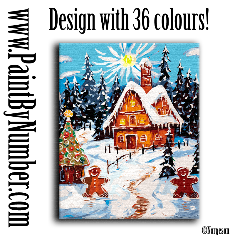 4 Gingerbread home