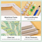 Plants - 9 mini paint by number sets