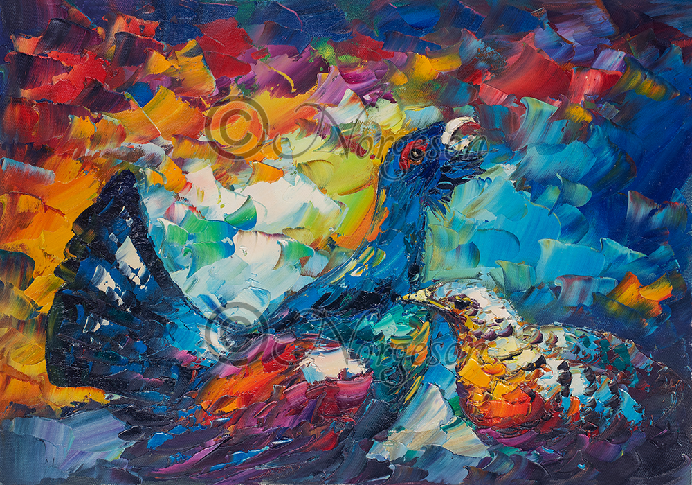 Grouse dance