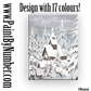 Church in snow