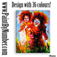 Two clowns on fishing