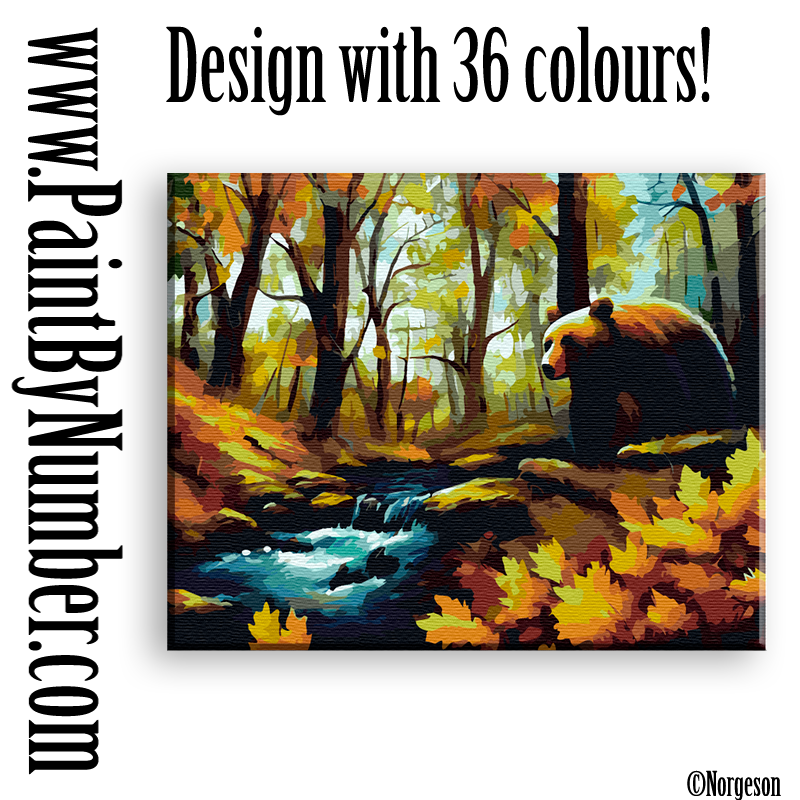 Gone fishing (brown bear)