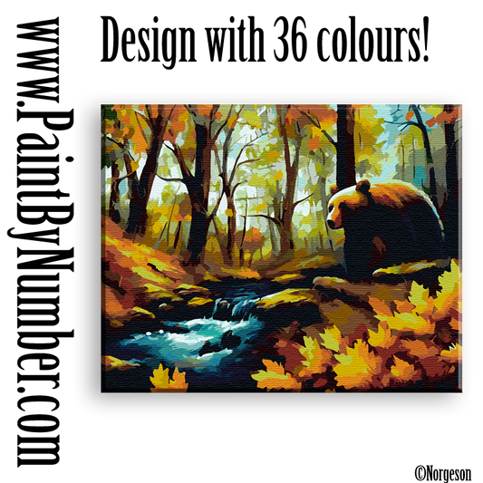 Gone fishing (brown bear)