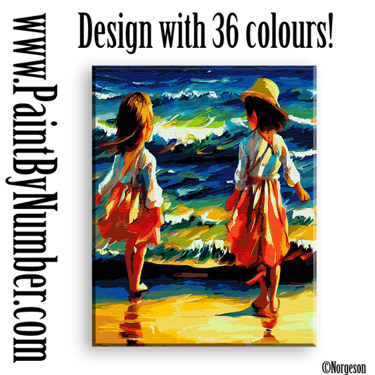 Girls on the beach