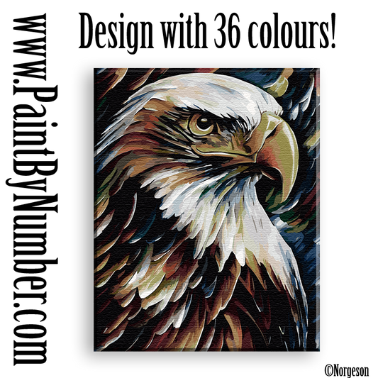 Majestic bald eagle