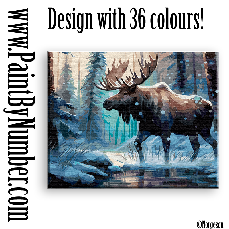 The king of the forest, moose
