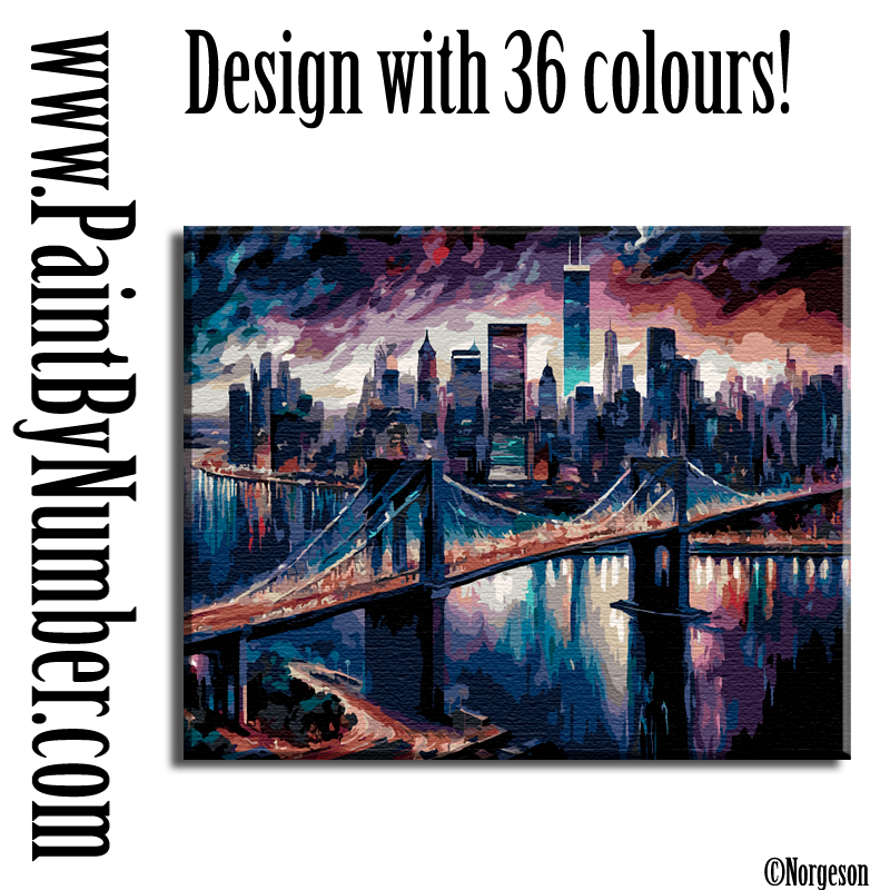 Manhattan at night