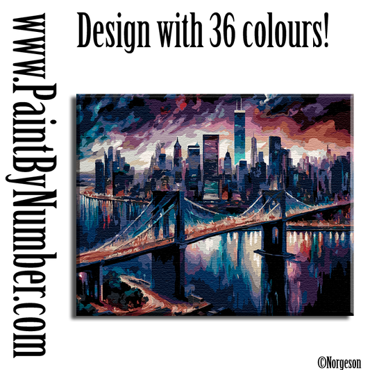 Manhattan at night