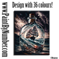 Fantasy ship in a bottle