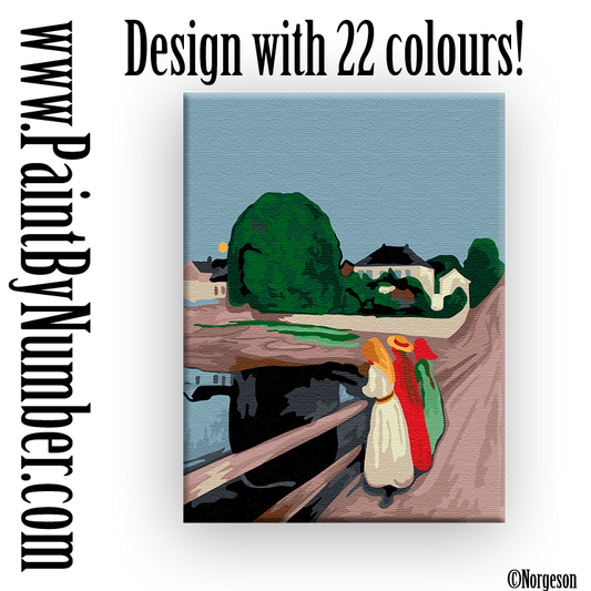 Girls on the bridge